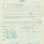 WWI soldier genealogy records from family history research at the National Archives